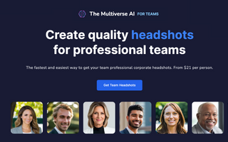 Revolutionize Team Branding with Multiverse AI's Professional Headshot Generator