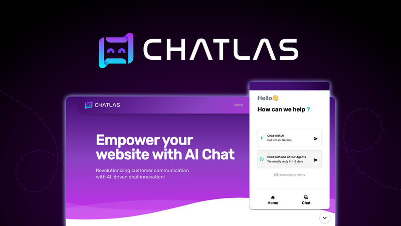 Chatlas - AI Chatbot for Websites
