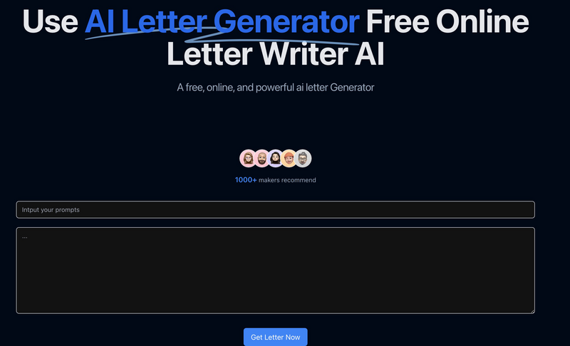 AI Letter Generator - Free AI Letter Writer