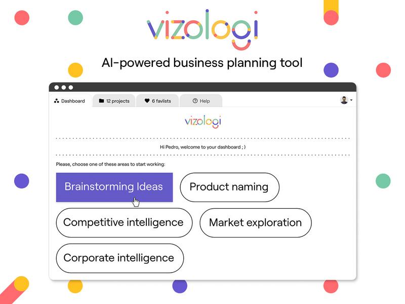 Vizologi - AI-powered business tool to create new startups and products