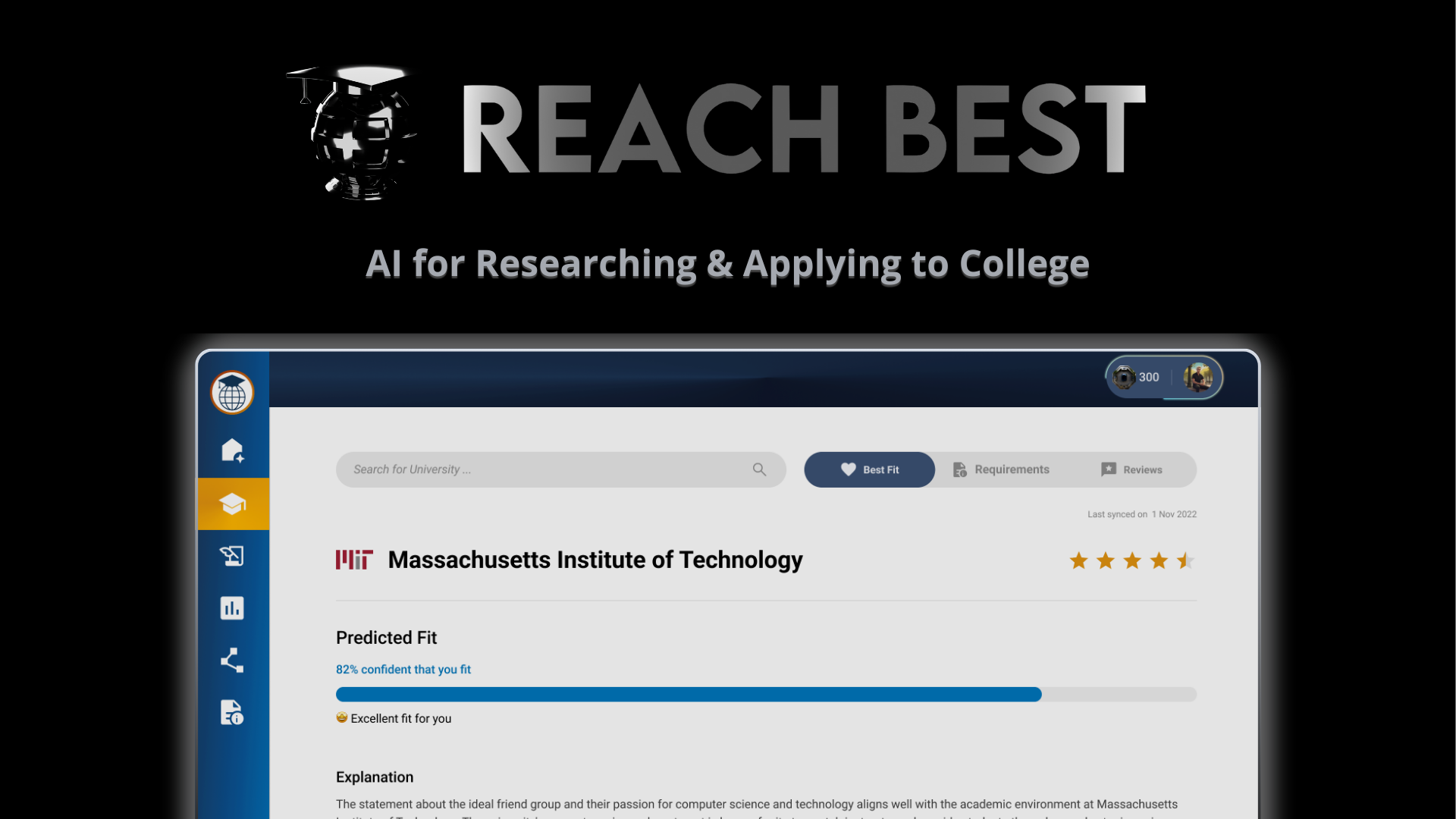 Reach Best - AI for Researching and Applying to Universities