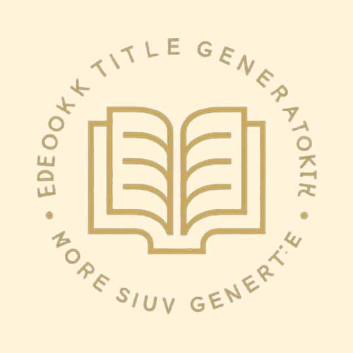 Book Title Generator - AI-Powered Book Titles Generator & Writing Assistance