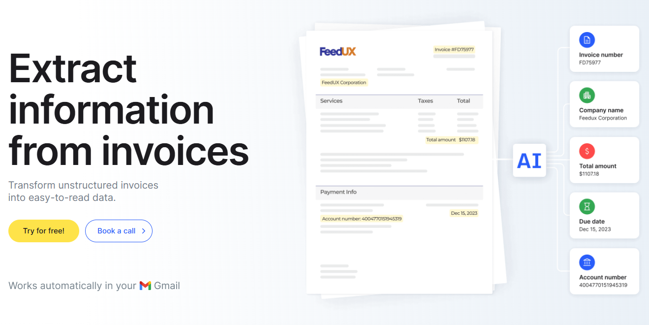 TurboDoc - AI-Driven Invoice Processing