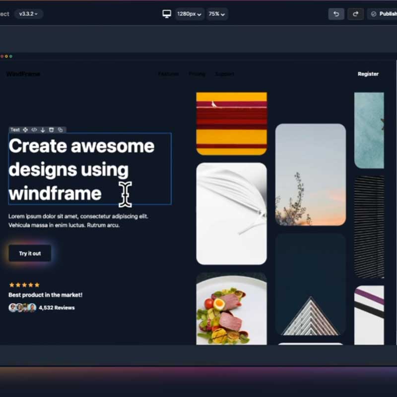 Windframe - AI Tailwind CSS Page Builder – ToolPilot